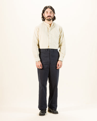 Prequel Stand-up Collar Shirt - Beige - Standard & Strange