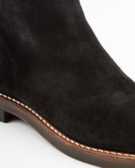 Rolling Dub Trio Casper Side Zip Boot - Black Oiled Suede - Standard & Strange