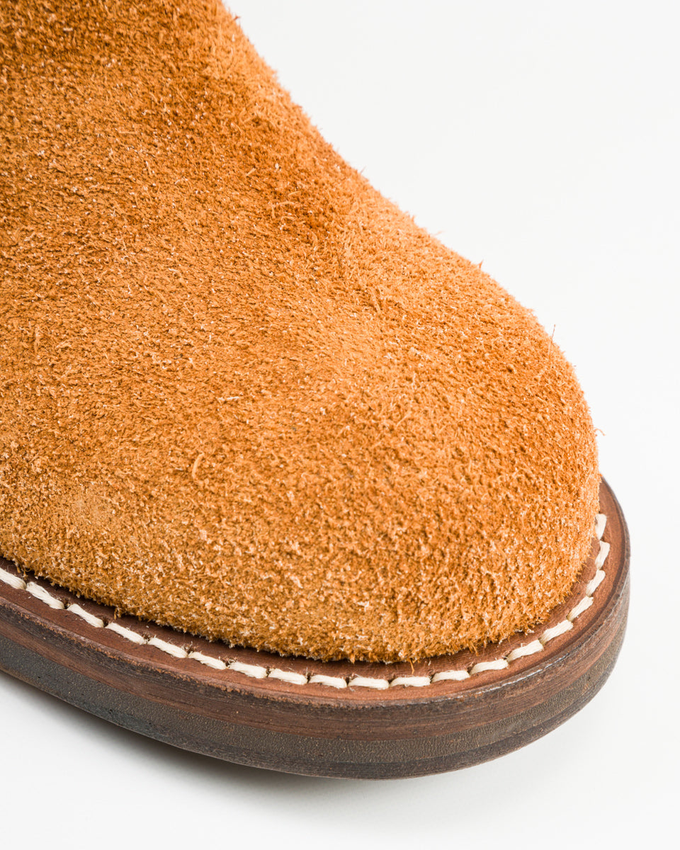 Rolling Dub Trio Casper Side Zip Boot - Tobacco Oiled Suede