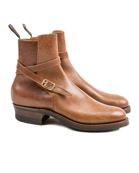 Rolling Dub Trio Griffin Jodhpur Boots - Brown Horsebutt - Standard & Strange