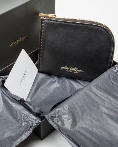 Rolling Dub Trio L Multi Wallet - Black Horsebutt - Standard & Strange