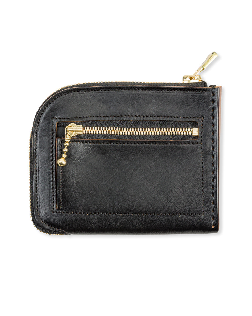 Rolling Dub Trio L Multi Wallet - Black Horsebutt - Standard & Strange