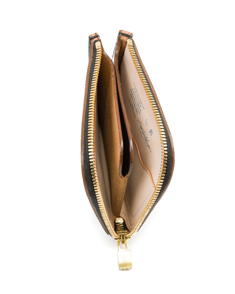 Rolling Dub Trio L Multi Wallet - Black Horsebutt - Standard & Strange