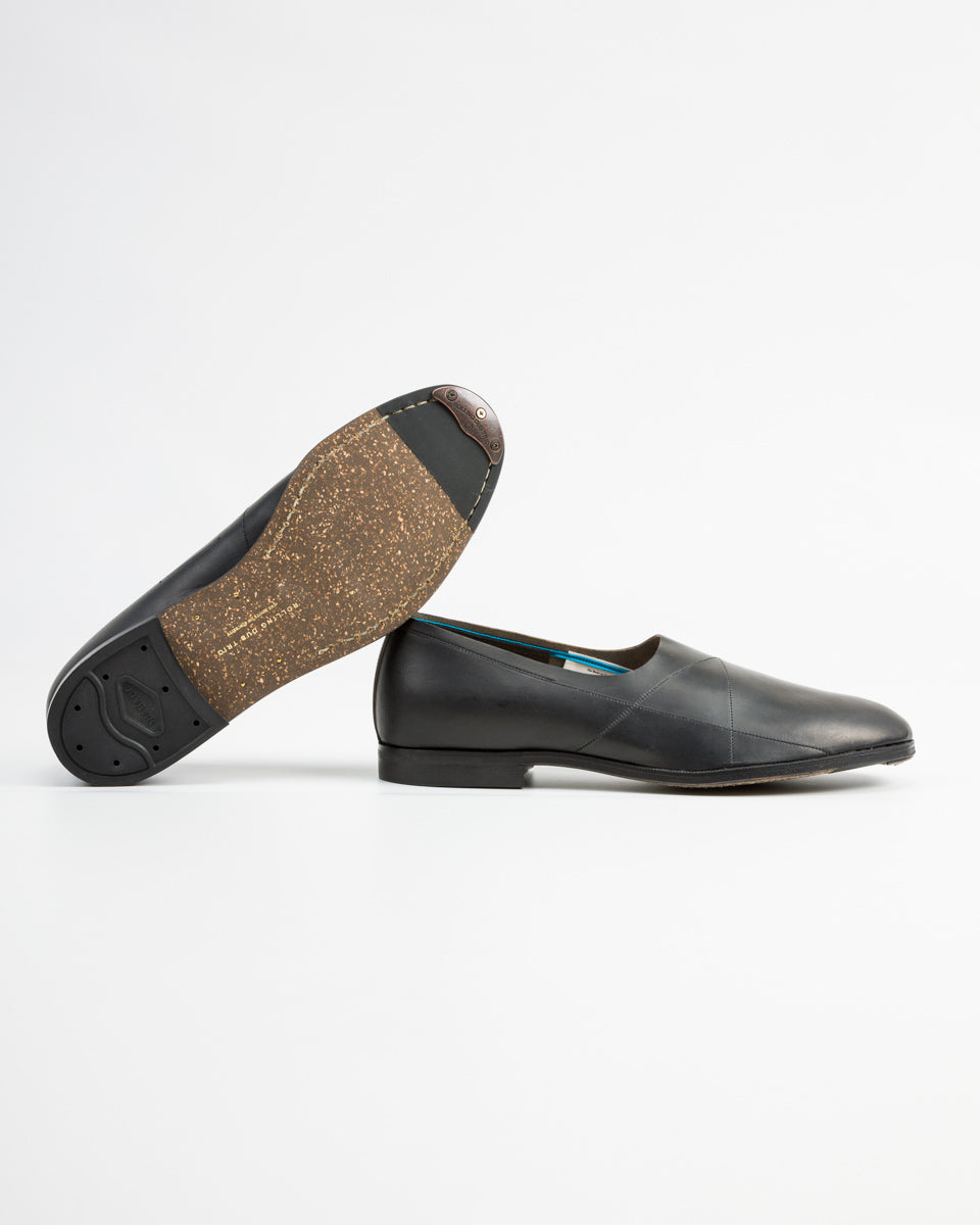Rolling Dub Trio Spider Slip-Ons - Black Guidi Calf - Standard & Strange