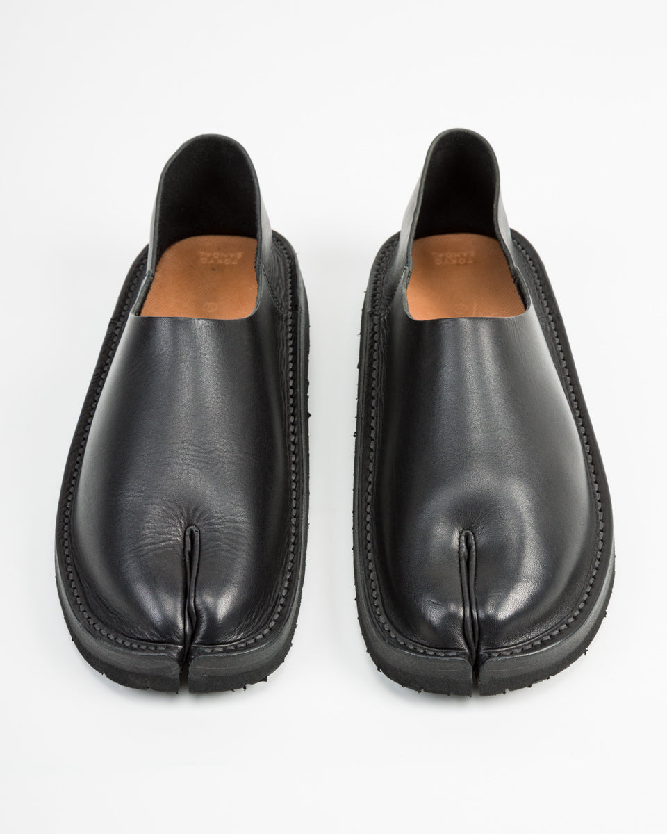 Tokyo Sandal Tabi Babouche - Black - Standard & Strange