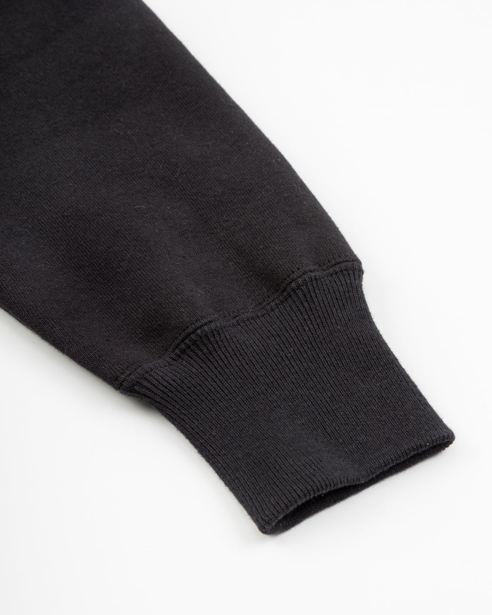 The Real McCoy's 10 oz Loopwheel Crewneck Sweatshirt - Black - Standard & Strange