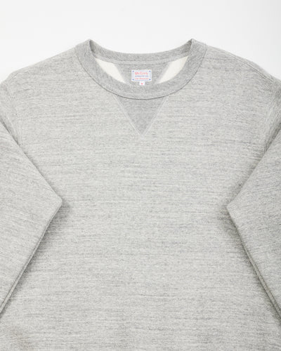 The Real McCoy's 10 oz Loopwheel Crewneck Sweatshirt - Gray - Standard & Strange