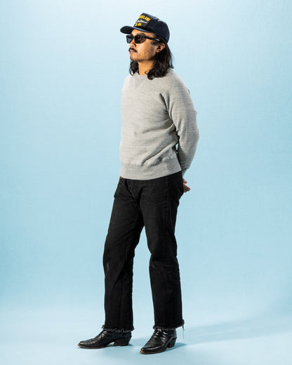 The Real McCoy's 10 oz Loopwheel Crewneck Sweatshirt - Gray - Standard & Strange