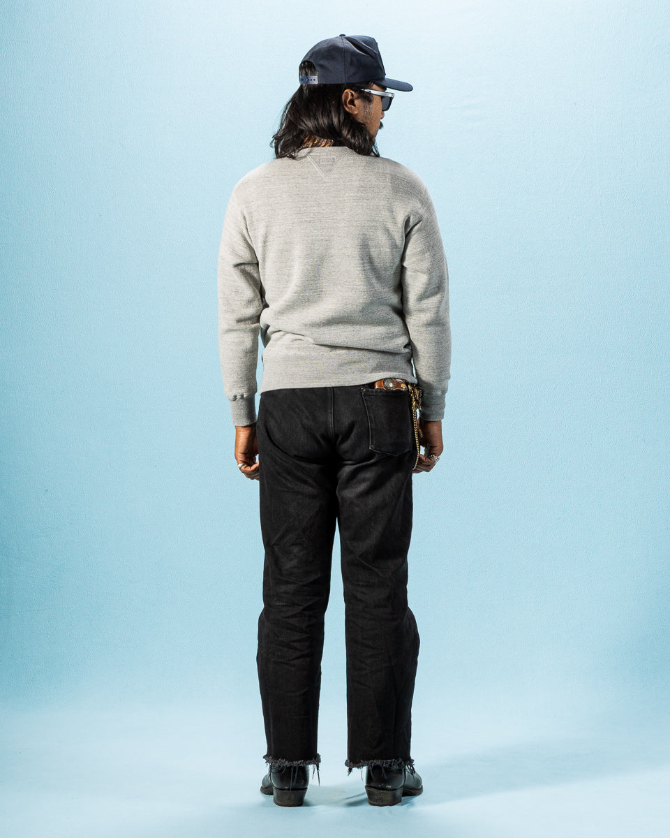 The Real McCoy's 10 oz Loopwheel Crewneck Sweatshirt - Gray - Standard & Strange