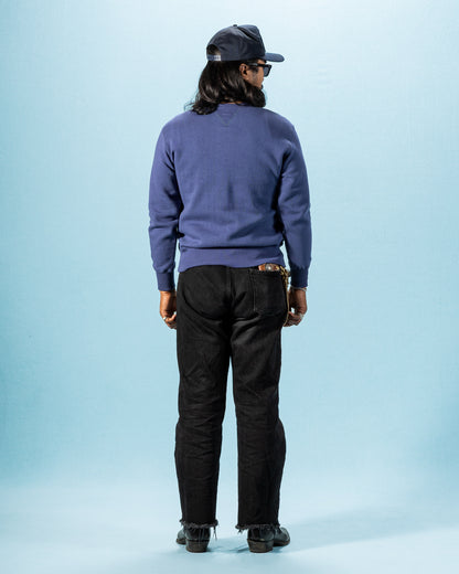 The Real McCoy's 10 oz Loopwheel Crewneck Sweatshirt - MQ Navy - Standard & Strange