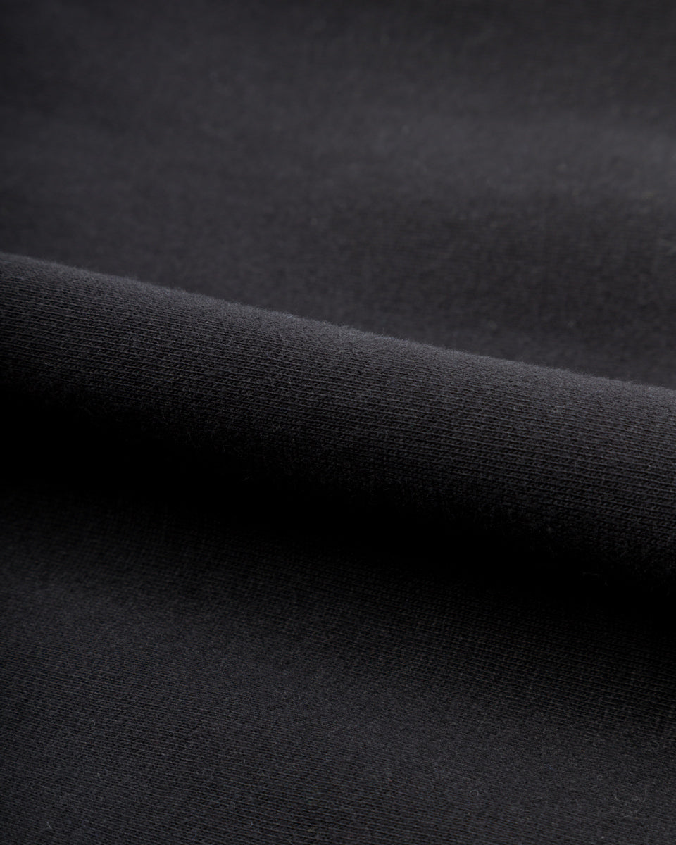 The Real McCoy's 10 oz Loopwheel Hooded Sweatshirt - Black - Standard & Strange