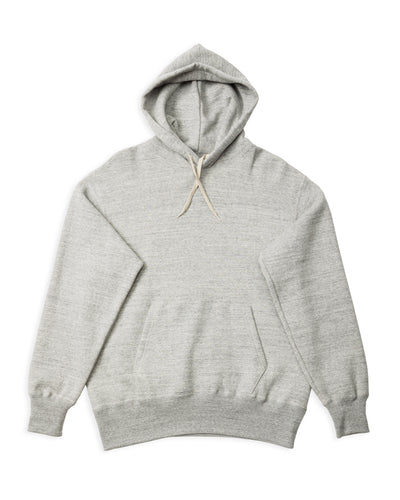 The Real McCoy's 10 oz Loopwheel Hooded Sweatshirt - Gray - Standard & Strange