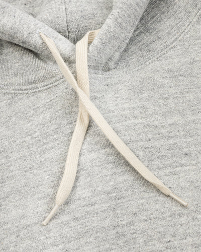 The Real McCoy's 10 oz Loopwheel Hooded Sweatshirt - Gray - Standard & Strange