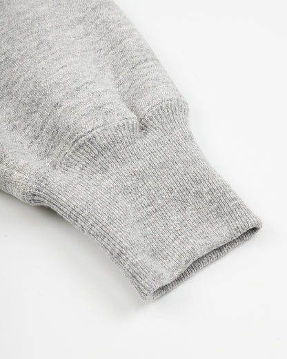 The Real McCoy's 10 oz Loopwheel Hooded Sweatshirt - Gray - Standard & Strange