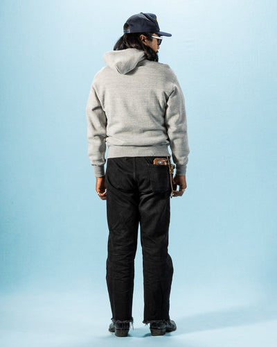 The Real McCoy's 10 oz Loopwheel Hooded Sweatshirt - Gray - Standard & Strange