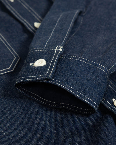The Real McCoy's 8 Hour Union Denim Serviceman Shirt (Model 221) - Standard & Strange