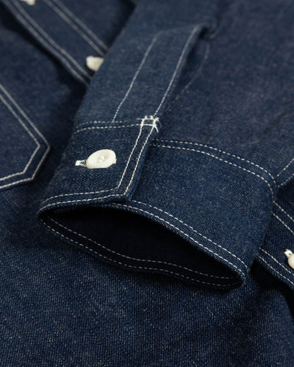 The Real McCoy's 8 Hour Union Denim Serviceman Shirt (Model 221) - Standard & Strange