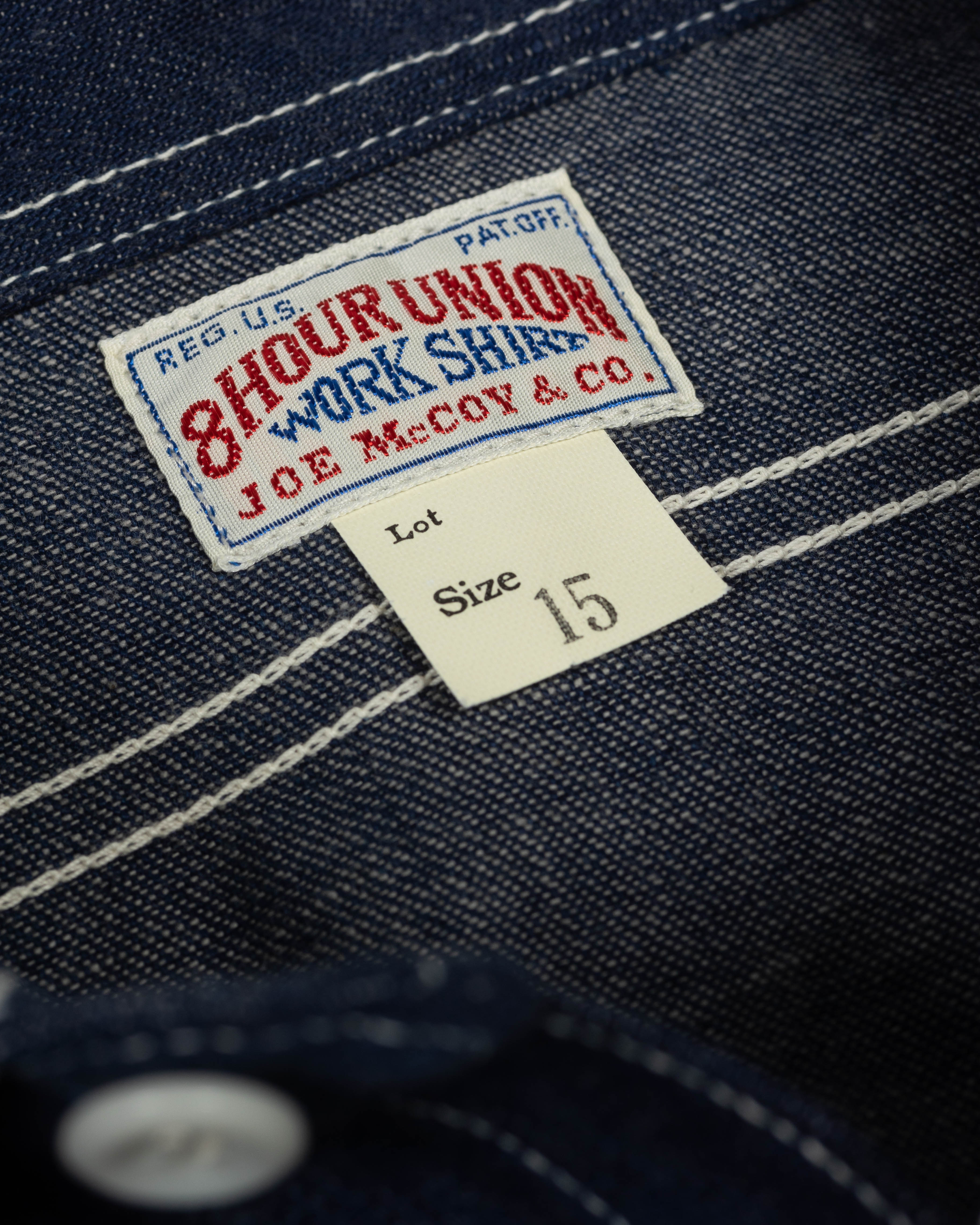 The Real McCoy's 8 Hour Union Denim Serviceman Shirt (Model 221) - Standard & Strange