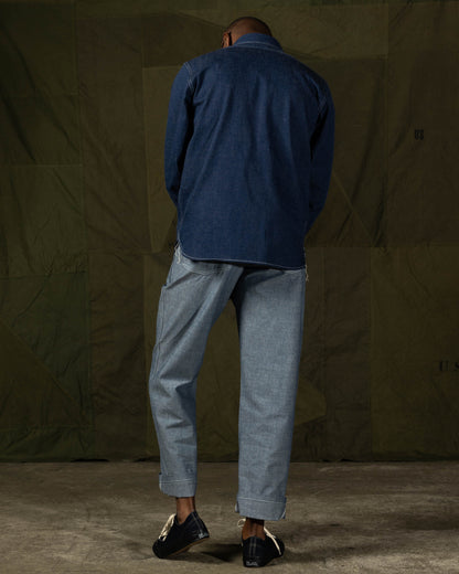 The Real McCoy's 8 Hour Union Denim Serviceman Shirt (Model 221) - Standard & Strange