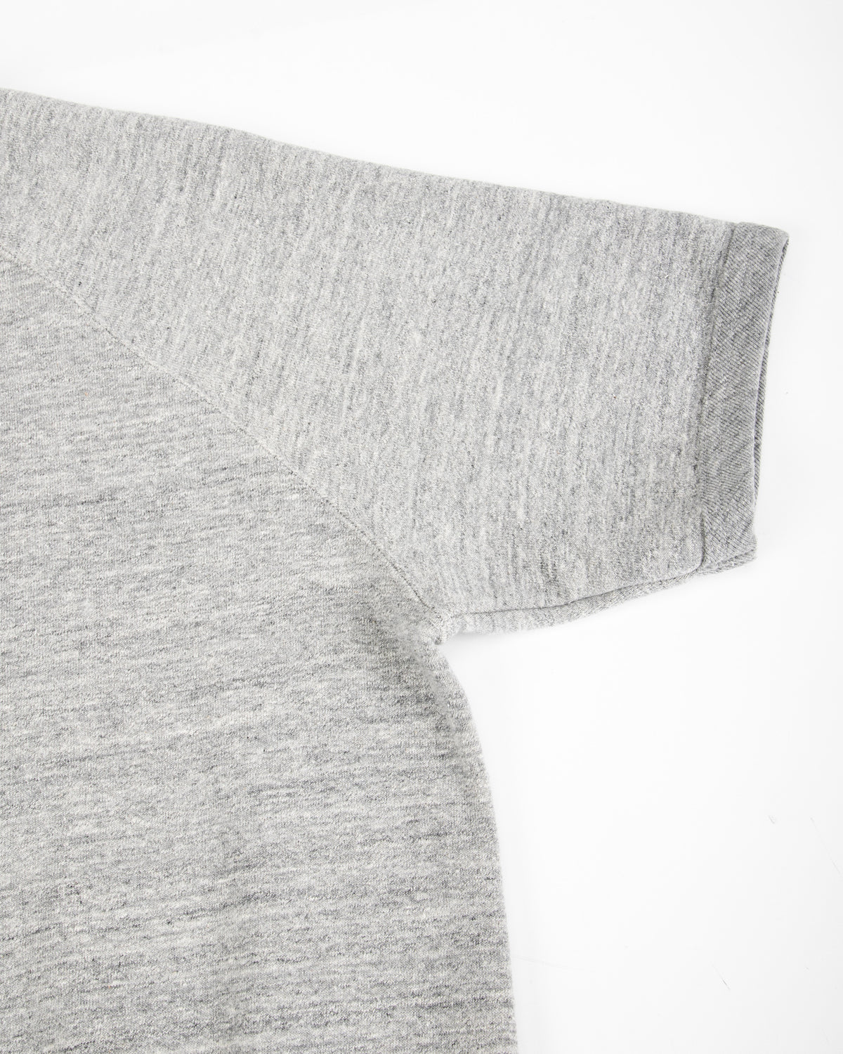 The Real McCoy's 9 oz Loopwheel S/S Sweatshirt - Gray - Standard & Strange