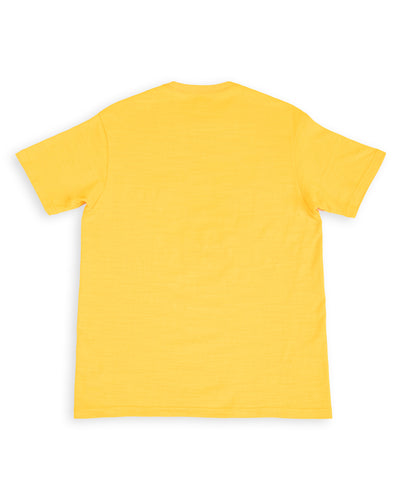 The Real McCoy's Athletic T-Shirt / 2-Wheelers Of Detroit - Yellow - Standard & Strange