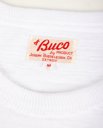 The Real McCoy's Athletic T-Shirt / Daytona '68 - White - Standard & Strange