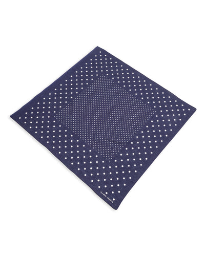 The Real McCoy's Bandanna 'Dot' - Navy - Standard & Strange