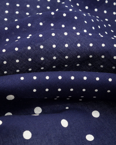 The Real McCoy's Bandanna 'Dot' - Navy - Standard & Strange