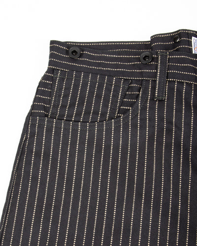 The Real McCoy's Black Wabash Work Trousers - Black - Standard & Strange