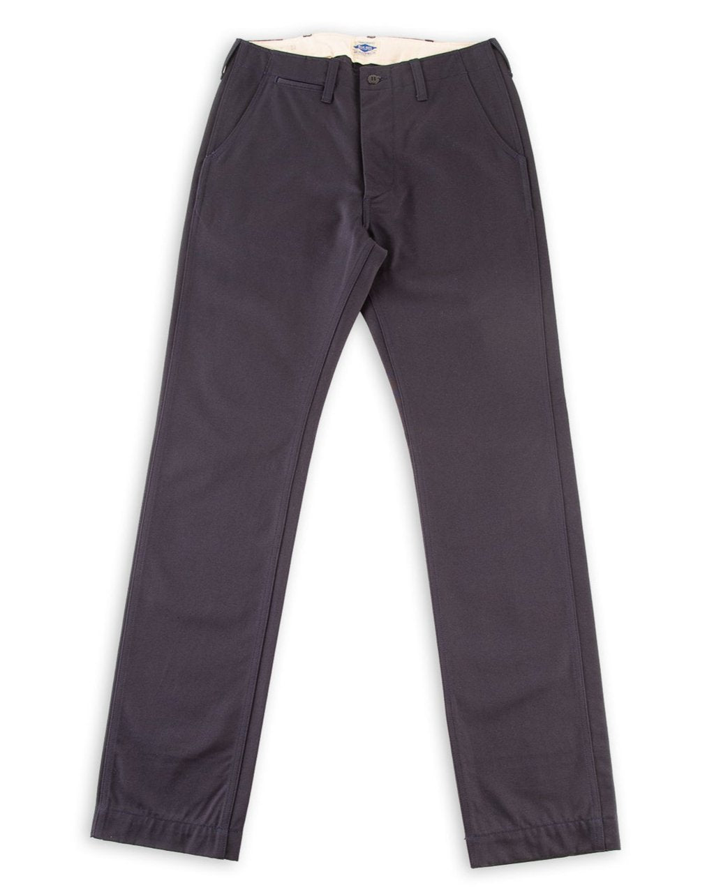 The Real McCoy's Blue Seal Chinos - Navy - Standard & Strange