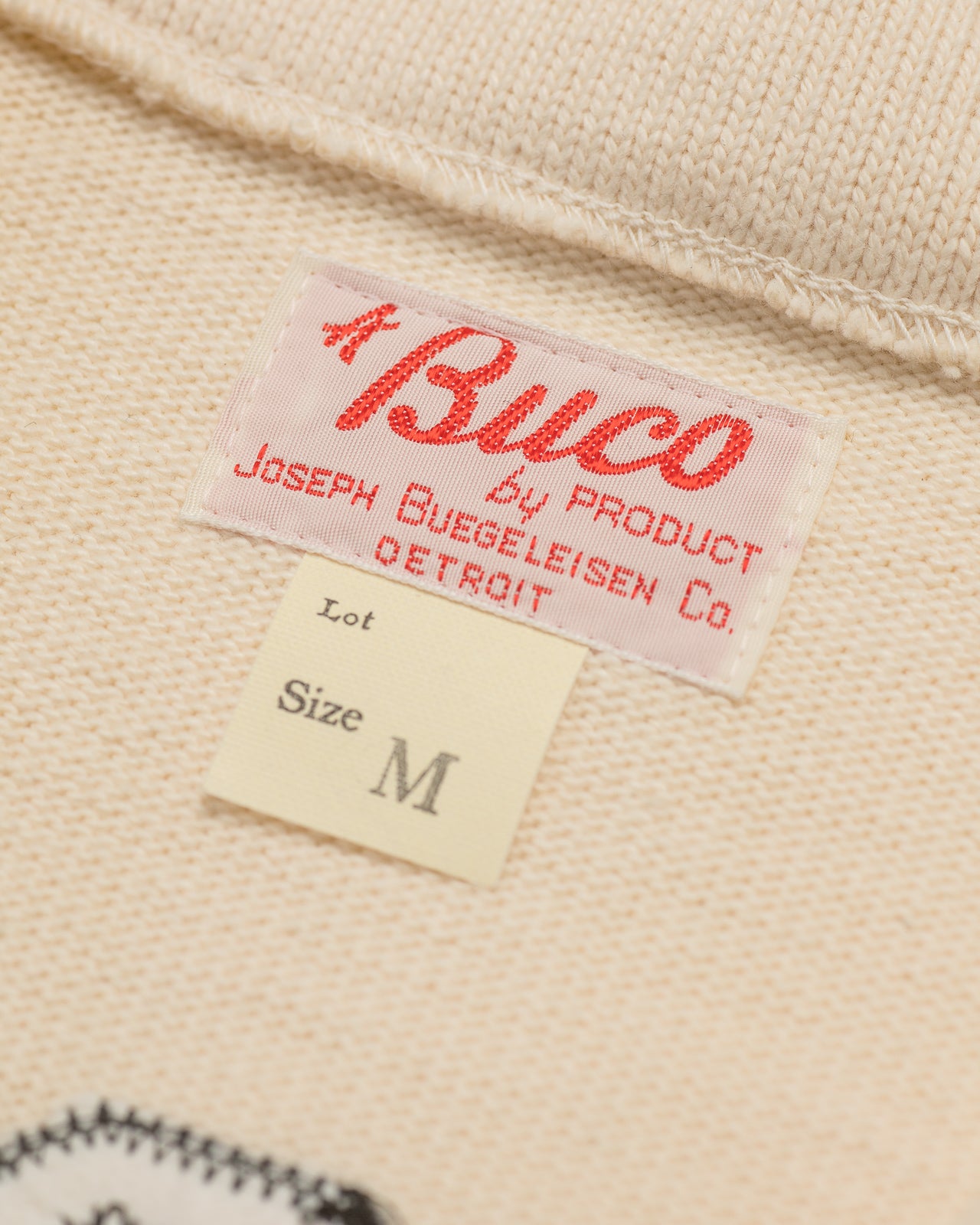 The Real McCoy's Buco Half-Zip Motorcyle Jersey / Buco-Product - Black / White - Standard & Strange