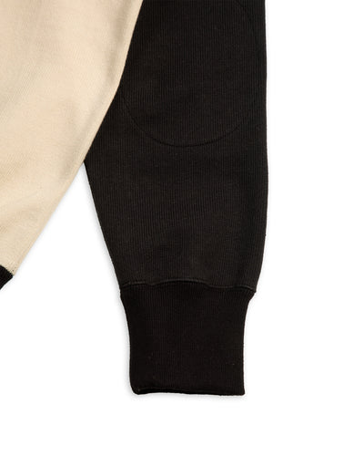 The Real McCoy's Buco Half-Zip Motorcyle Jersey / Buco-Product - Black / White - Standard & Strange