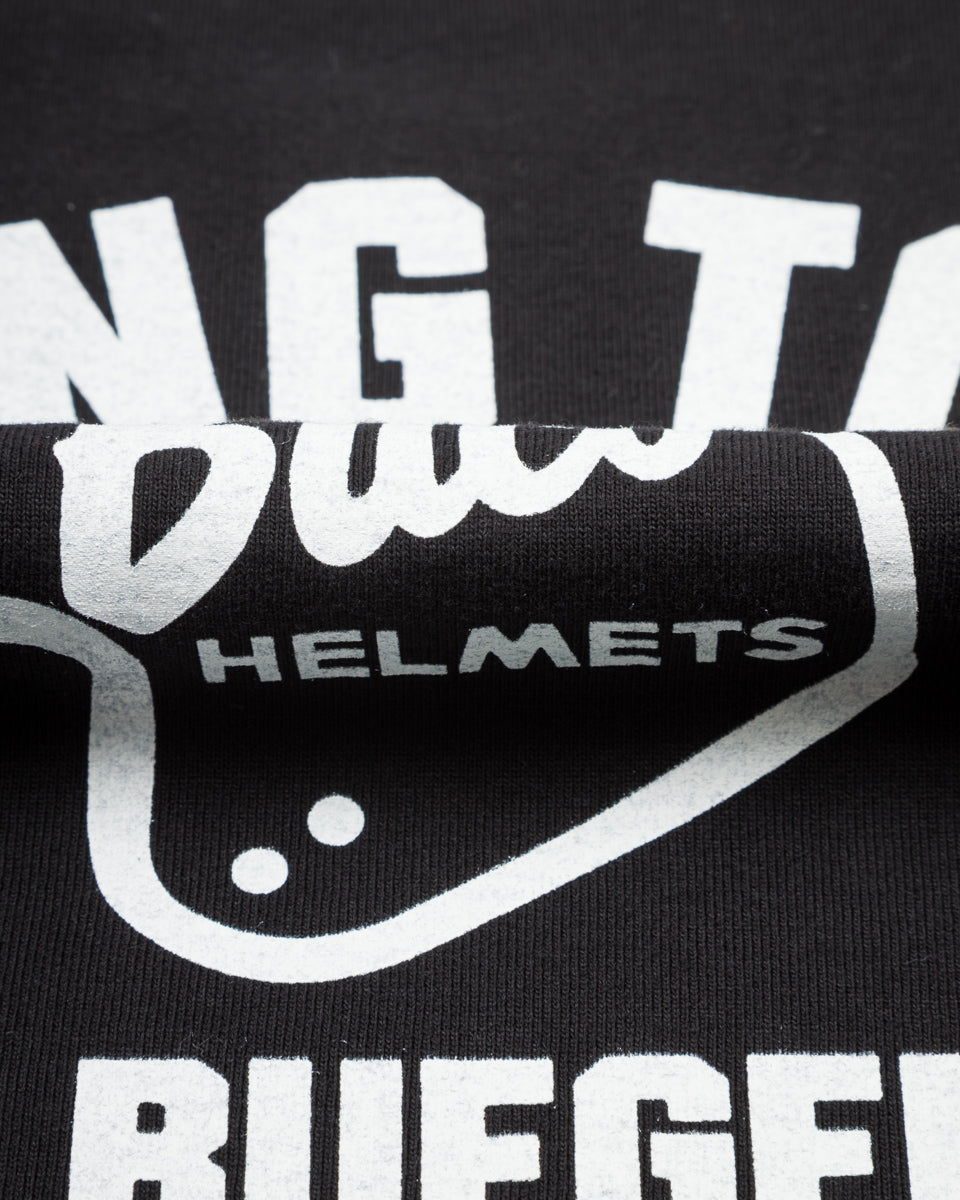 The Real McCoy's Buco L/S Tee / Riding Togs - Black/Charcoal - Standard & Strange