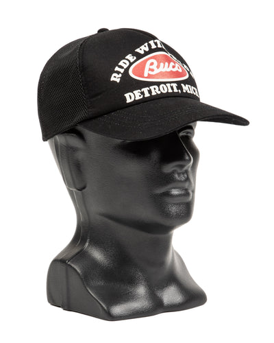 Buco Mesh Cap / Buco Oval - Black