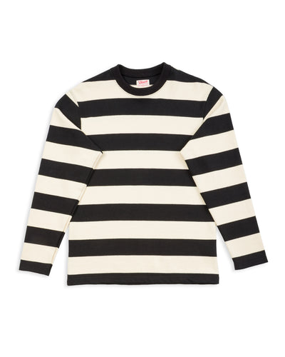 The Real McCoy's Buco Racing Stripe Jersey - Black/White - Standard & Strange