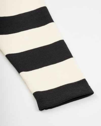 The Real McCoy's Buco Racing Stripe Jersey - Black/White - Standard & Strange