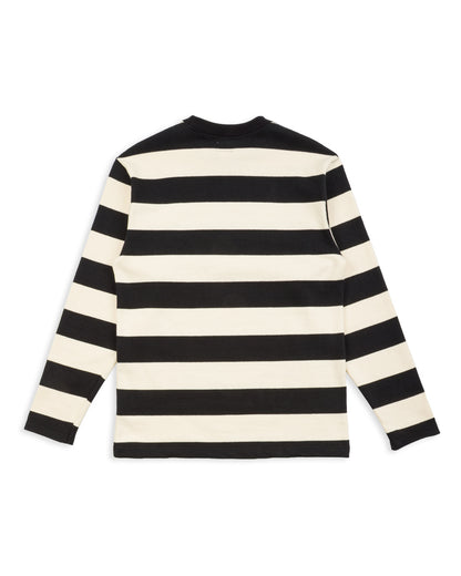 The Real McCoy's Buco Racing Stripe Jersey - Black/White - Standard & Strange
