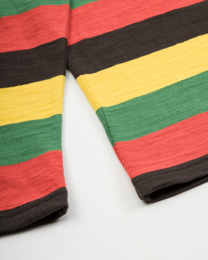 The Real McCoy's Buco Stripe L/S Tee - Tricolor - Standard & Strange