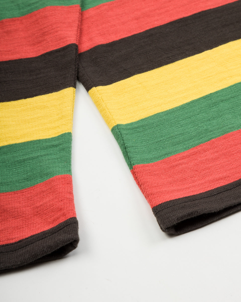 The Real McCoy's Buco Stripe L/S Tee - Tricolor - Standard & Strange
