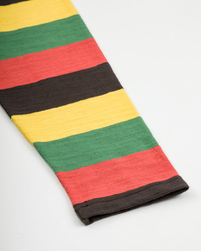 The Real McCoy's Buco Stripe L/S Tee - Tricolor - Standard & Strange
