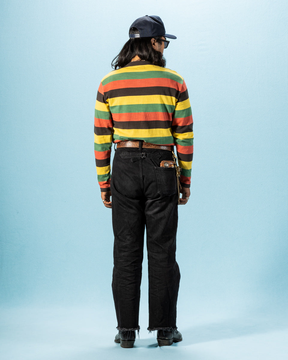 The Real McCoy's Buco Stripe L/S Tee - Tricolor - Standard & Strange