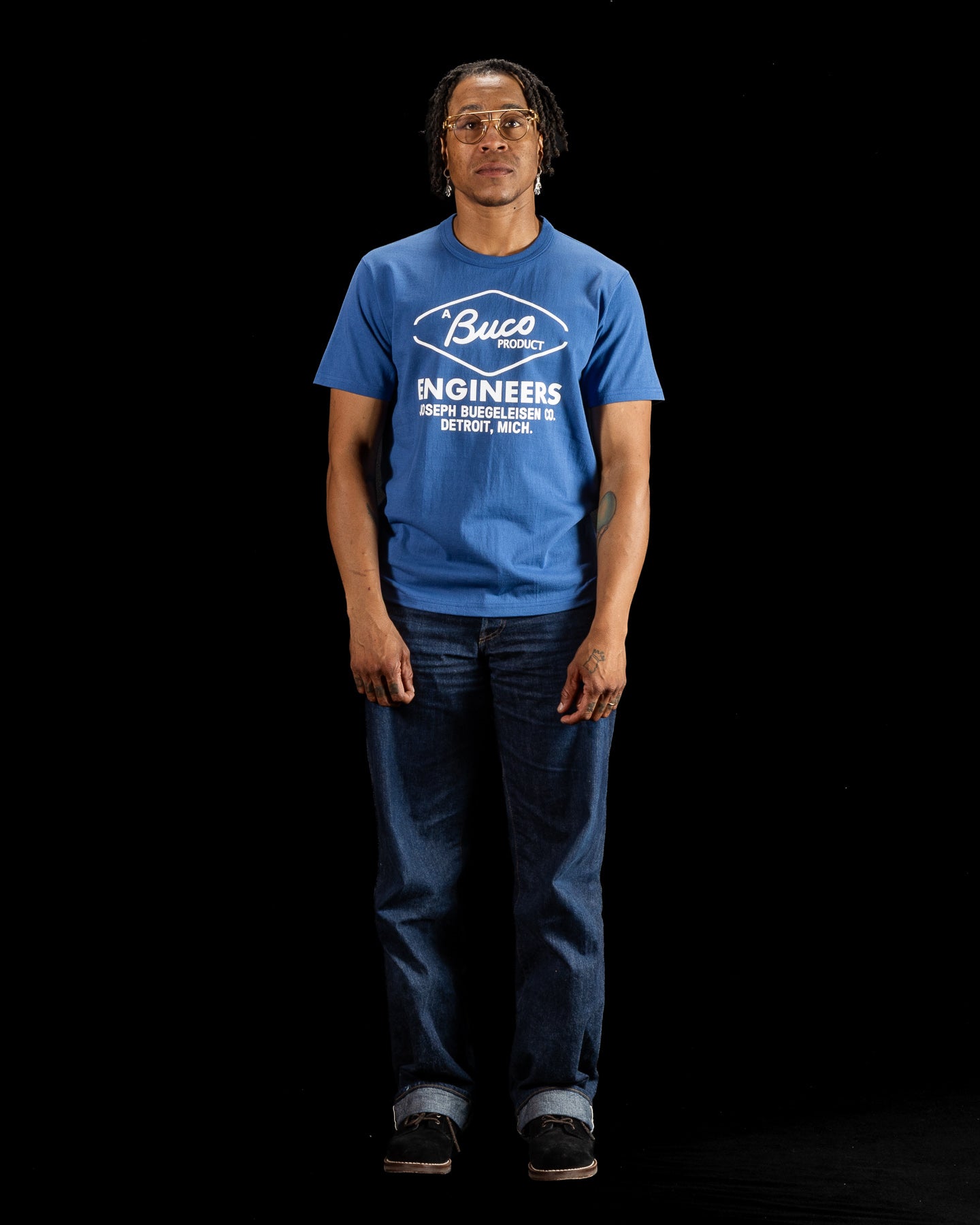 Buco Tee / Buco Engineers - Royal Blue