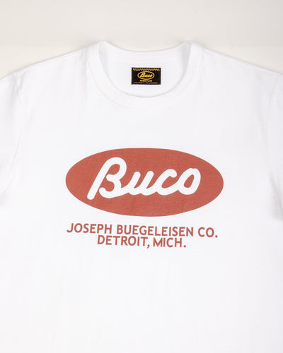 Buco Tee / Buco Oval - White