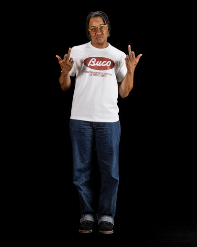 Buco Tee / Buco Oval - White