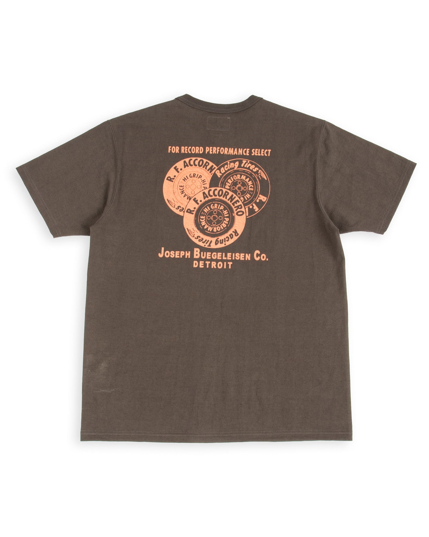 Buco Tee / R.F. ACCORNERO - Charcoal