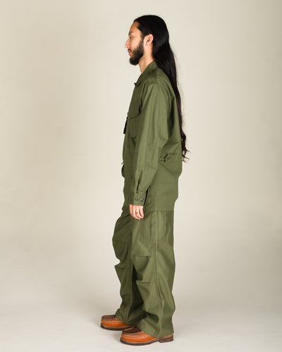 The Real McCoy's Coat, Man's, Combat, Tropical (Model 220) - Olive - Standard & Strange
