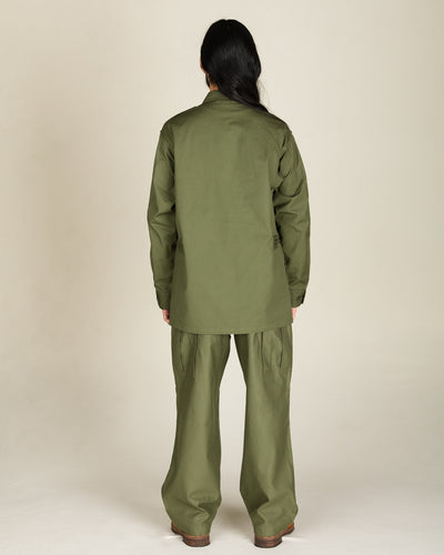 The Real McCoy's Coat, Man's, Combat, Tropical (Model 220) - Olive - Standard & Strange
