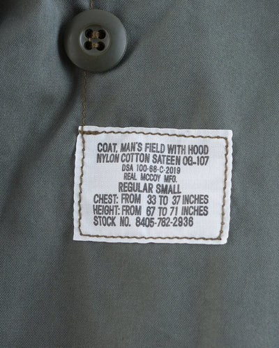 The Real McCoy's Coat, Man's, Field, M-65 - Standard & Strange