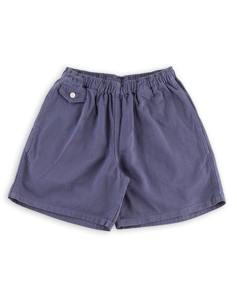 The Real McCoy's Cotton Drill Swim Short - Navy - Standard & Strange