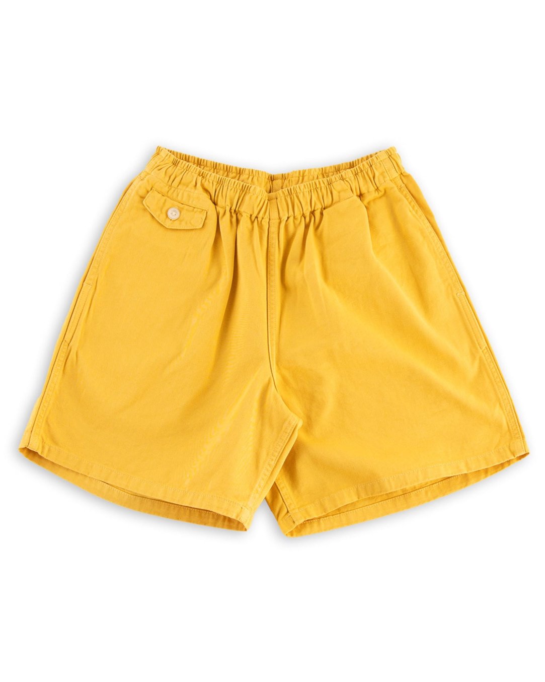 The Real McCoy's Cotton Drill Swim Short - Yellow - Standard & Strange